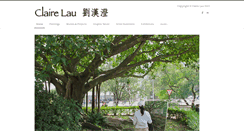 Desktop Screenshot of clairelau.net